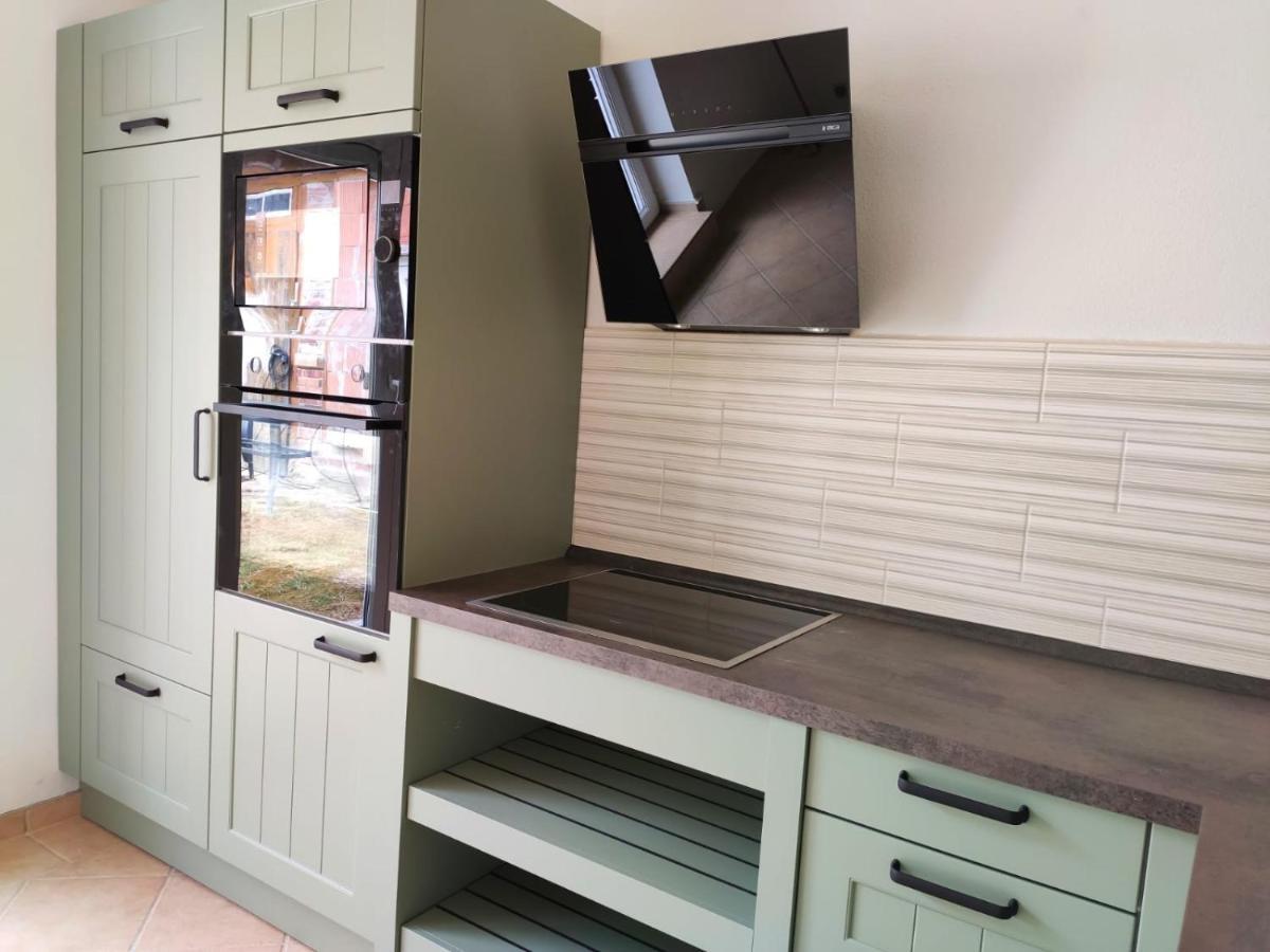 Ferienhaus Blaue Blume Mit 11 Kw Ladestation, Kamin, Terrasse, Eingezaeuntem Garten, Sauna, Wlan, Netflix, 2 Hunde Willkommen! Güntersberge Exterior foto