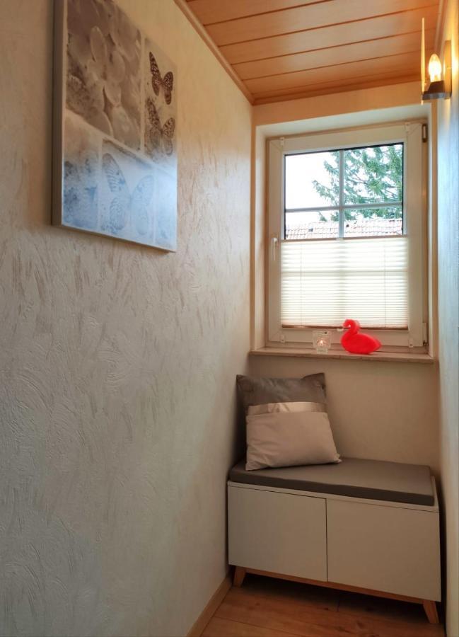 Ferienhaus Blaue Blume Mit 11 Kw Ladestation, Kamin, Terrasse, Eingezaeuntem Garten, Sauna, Wlan, Netflix, 2 Hunde Willkommen! Güntersberge Exterior foto